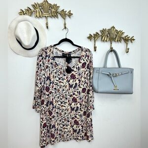 Bohemian chic tunic top 1X